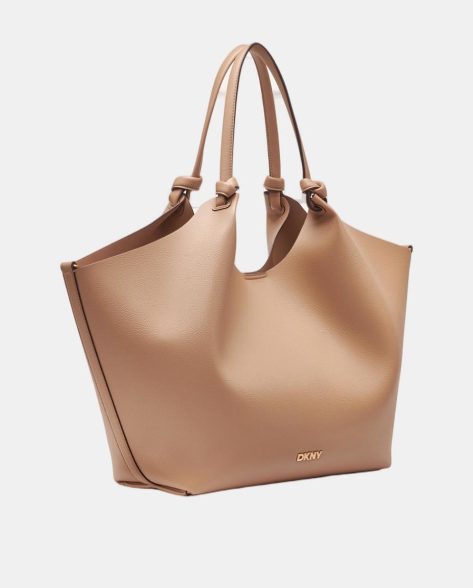 Mala Tipo Tote Grande Paula Camel-3