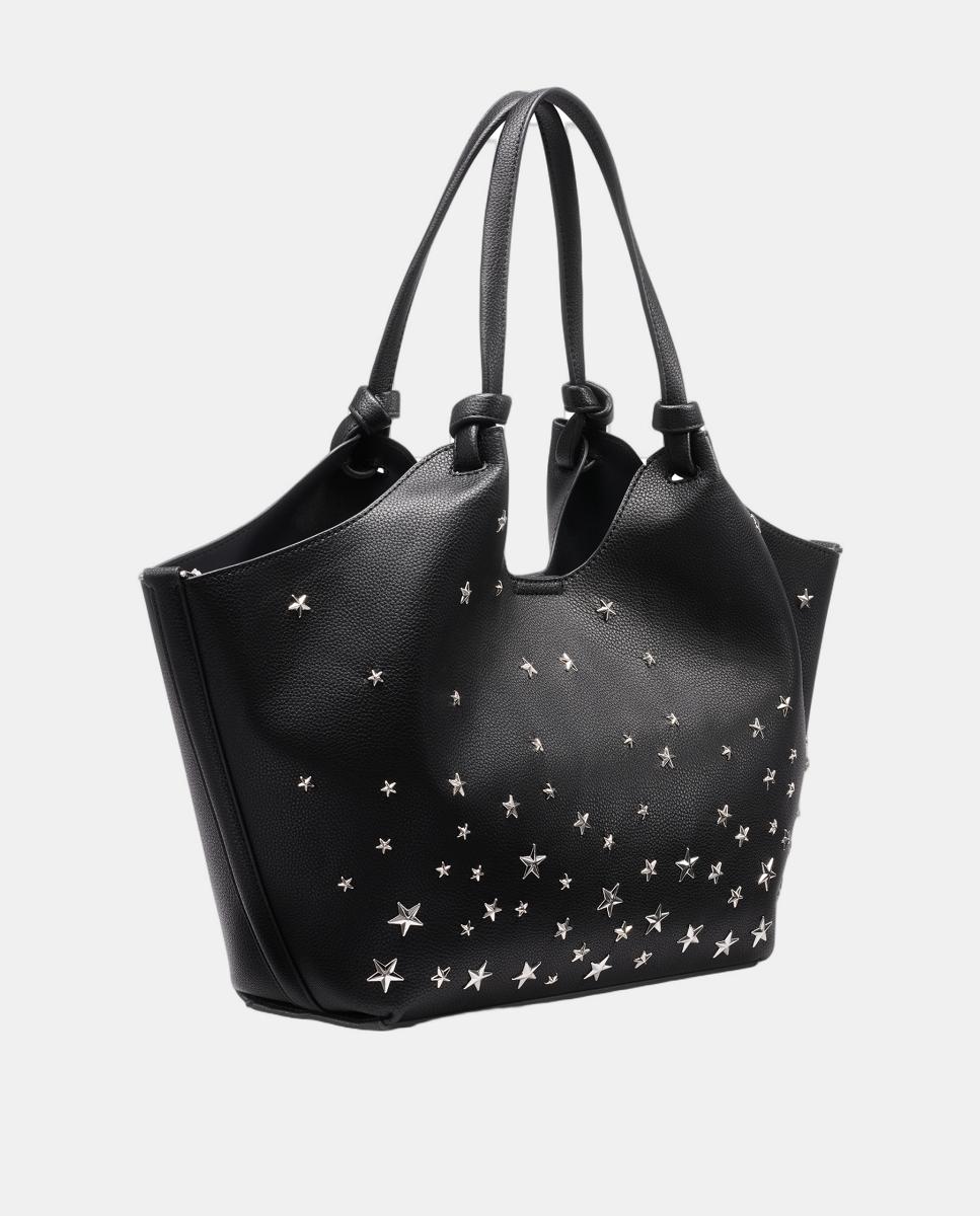 Mala Tipo Tote Pequena Paula Preto-3