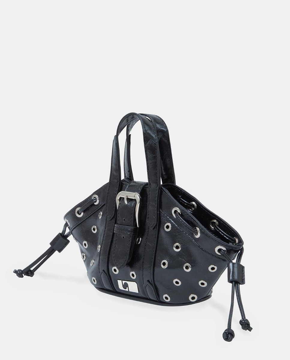 Mala Pequena Modelo Mini Darling Preto-3