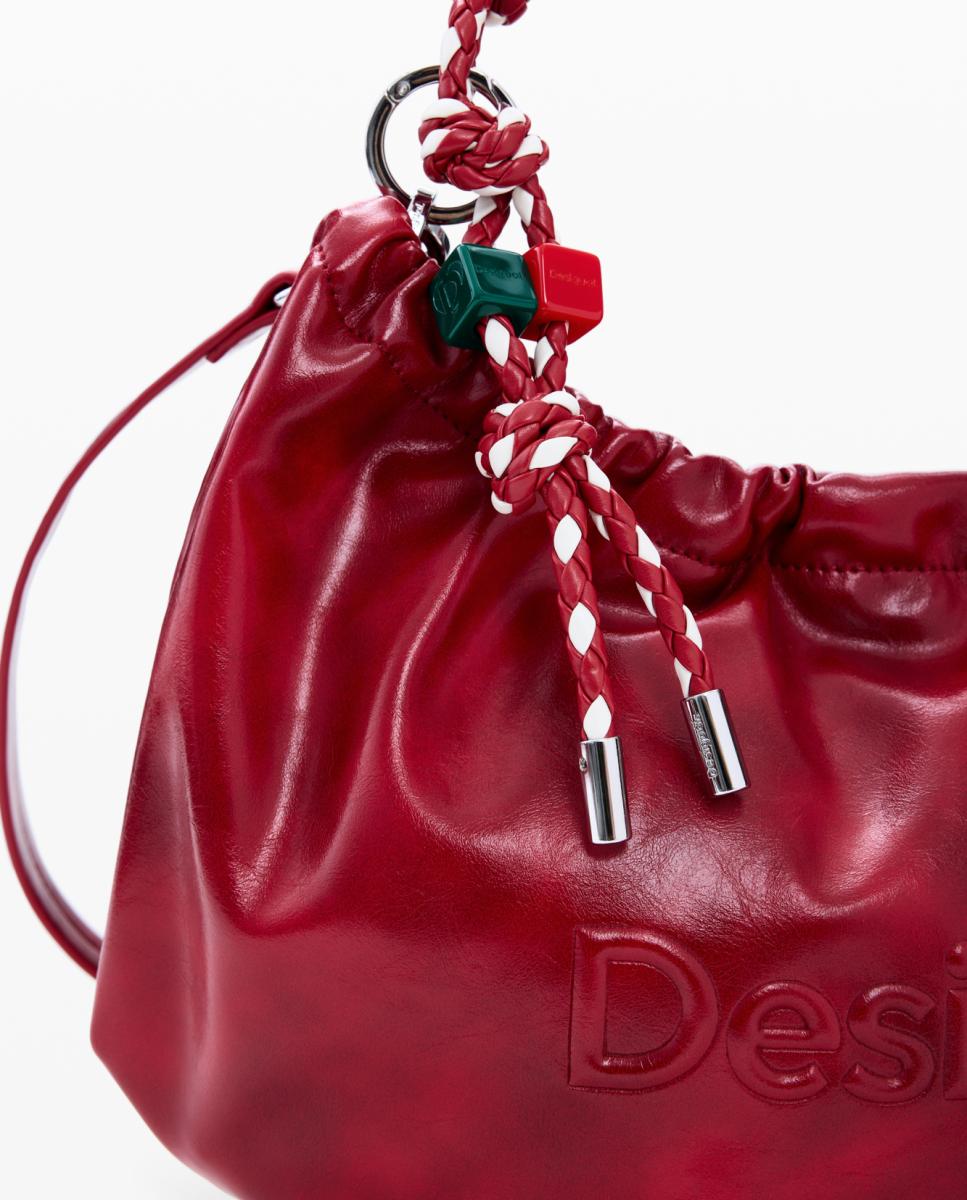 Mala Média Oval com Logótipo Vermelho-3