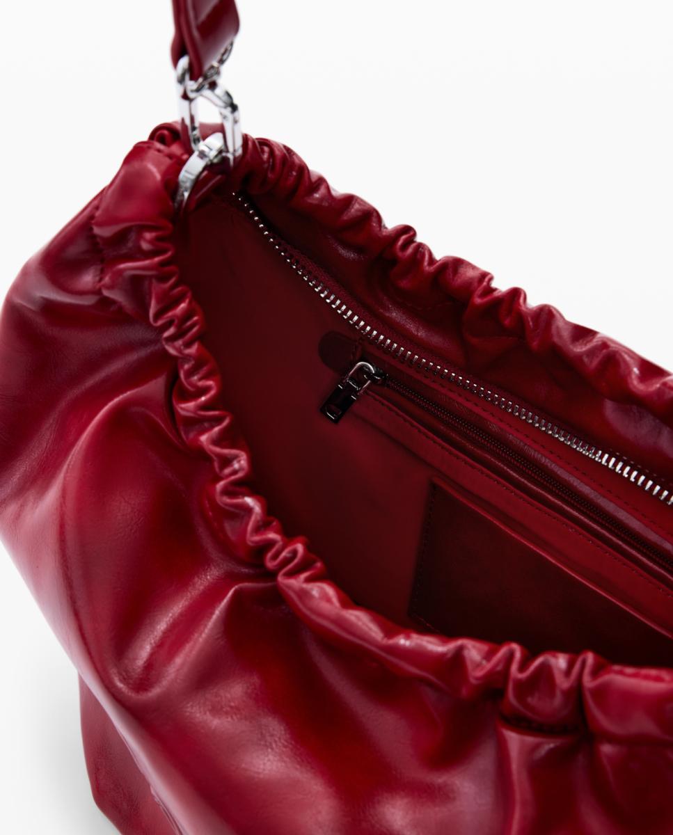 Mala Média Oval com Logótipo Vermelho-5