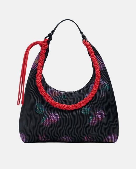 Imagem 0 de Mala Média Oval com Textura