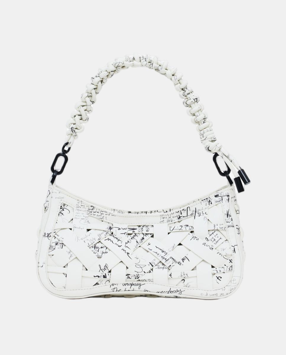 Imagem 0 de Mala Pequena Entrançada com Lettering