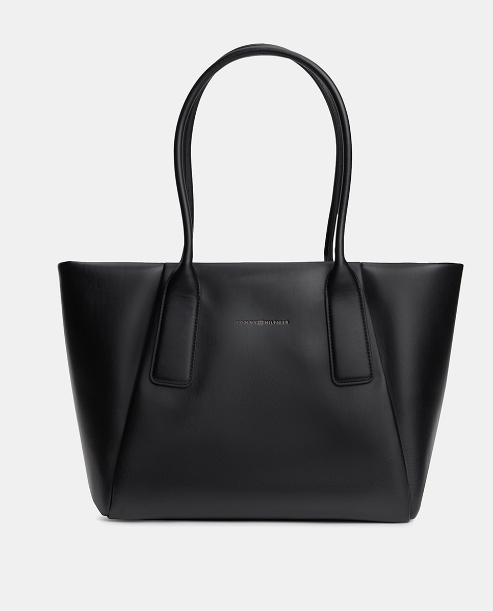 Mala Tipo Tote com Logótipo Preto-1