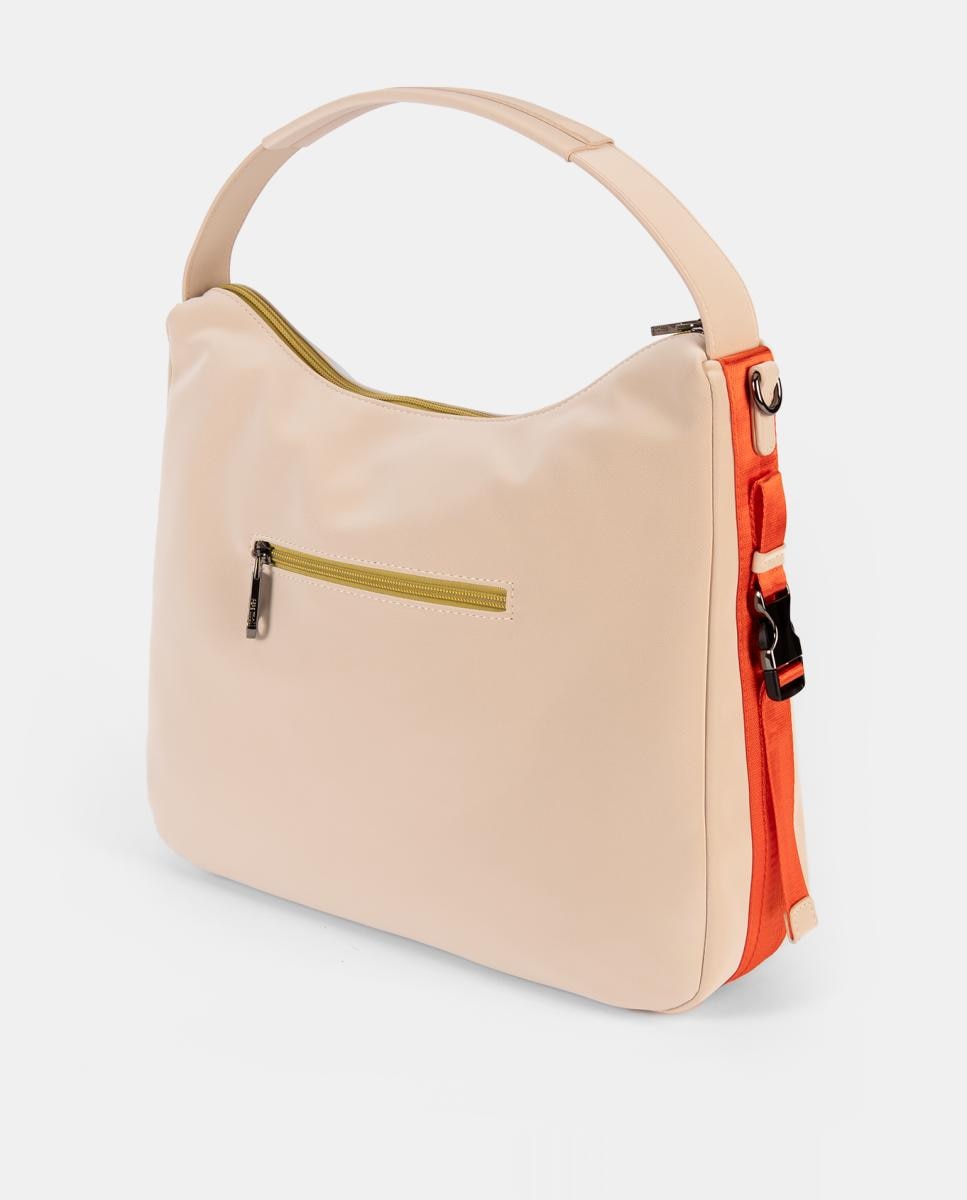 Bolsa com Tato Muito Agradável Bege-2