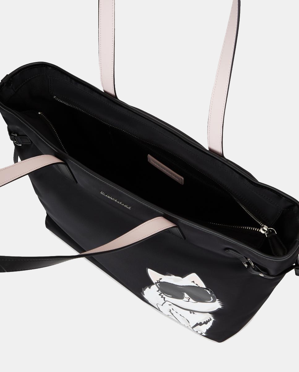 Mala Tipo Tote Choupette Ikon Preto-2