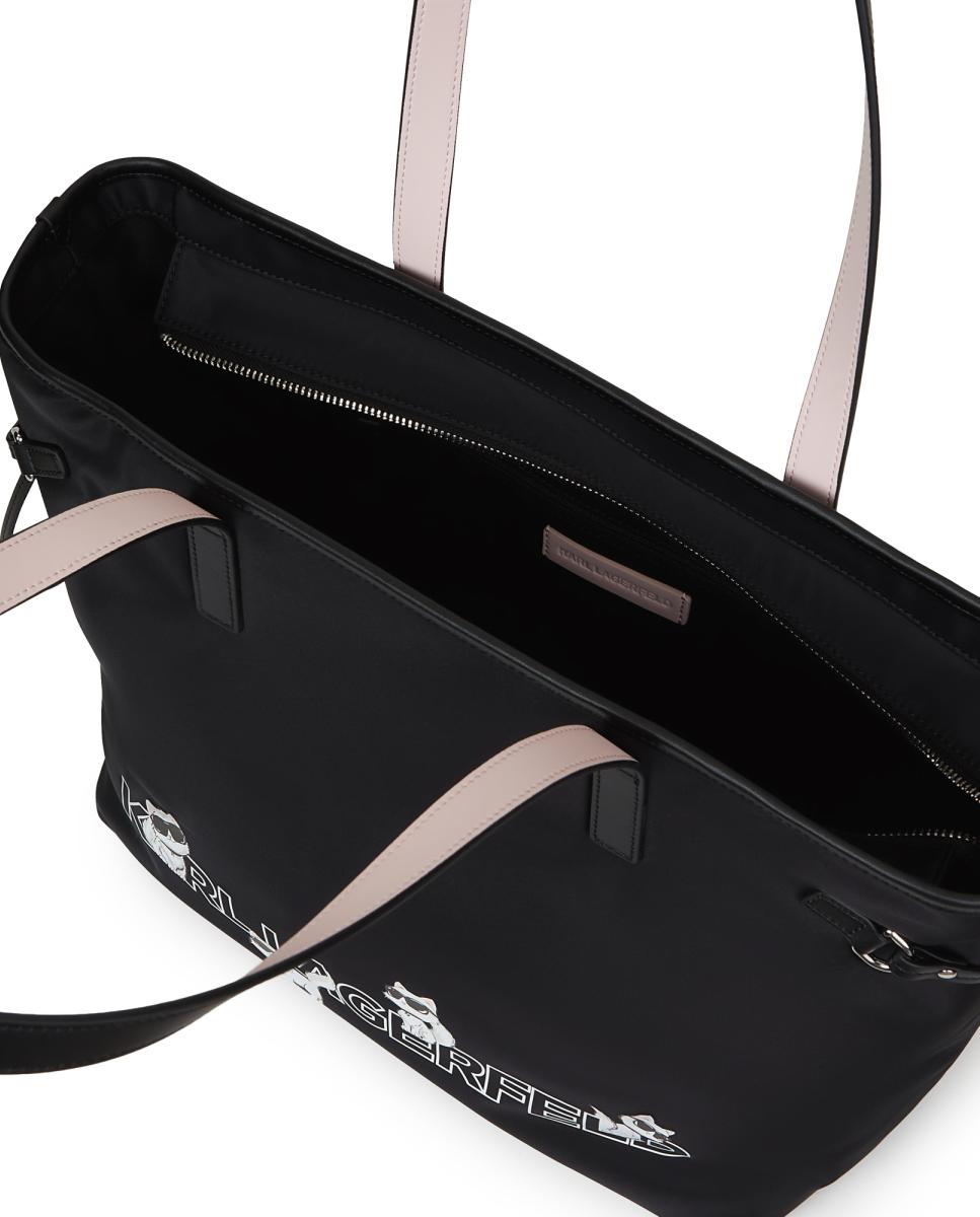 Mala Tipo Tote Choupette Ikon Preto-3