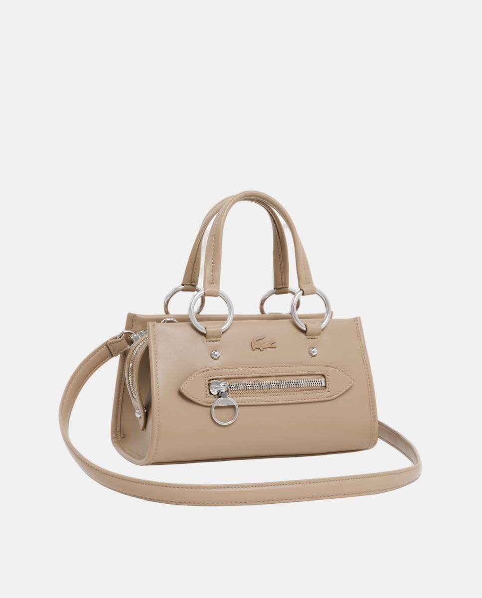 S Top Handle Bag Bege-3