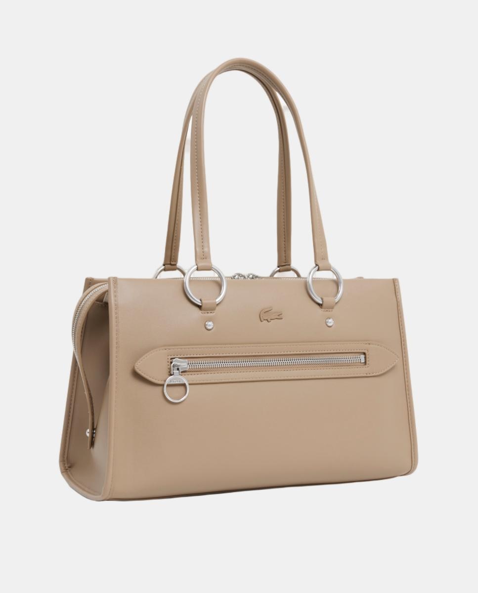 M Top Handle Bag Bege-3