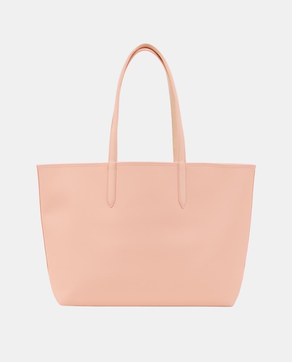 Mala Tipo Tote Reversível Anna com Estojo Rosa-2