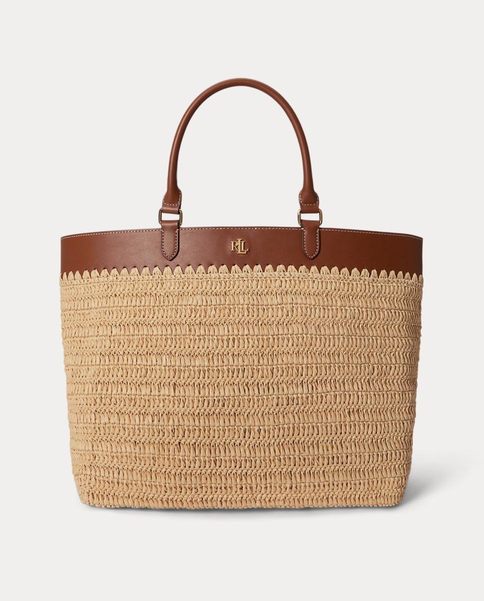 Imagem 0 de Mala Tipo Tote Kyla Grande de Ráfia