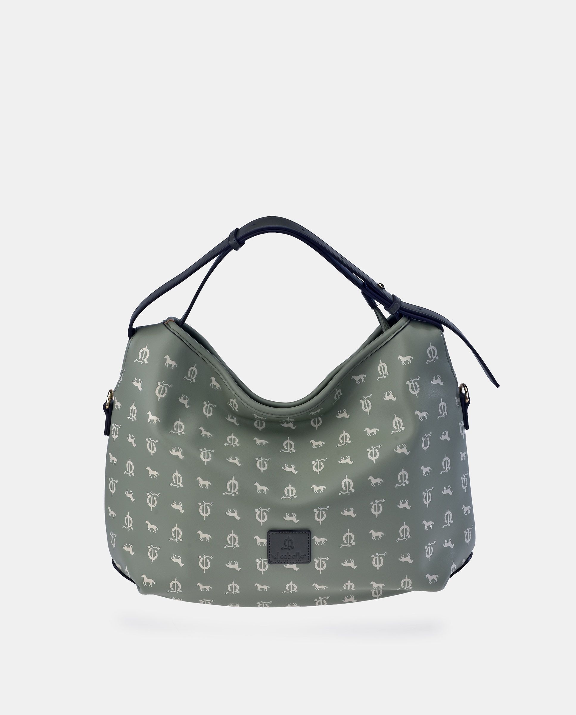 Imagem 0 de Mala Hobo em PU com Efeito de Logótipo