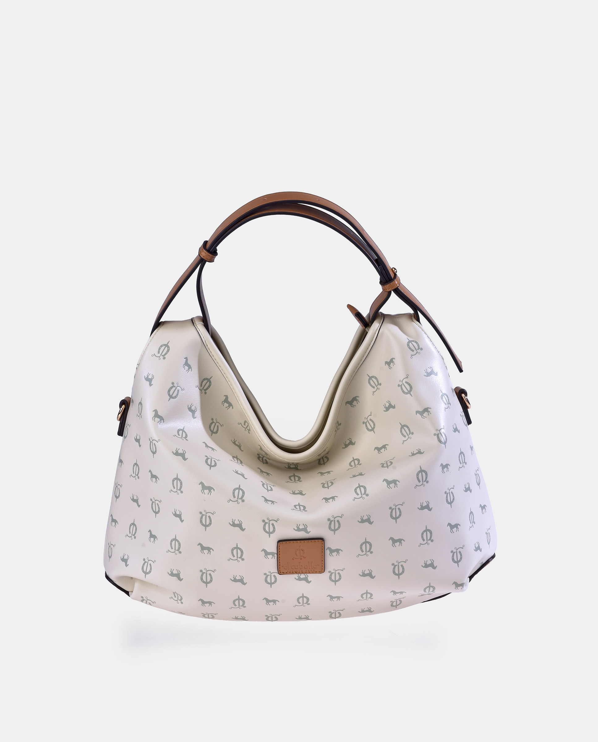 Imagem 0 de Mala Hobo em PU com Efeito de Logótipo