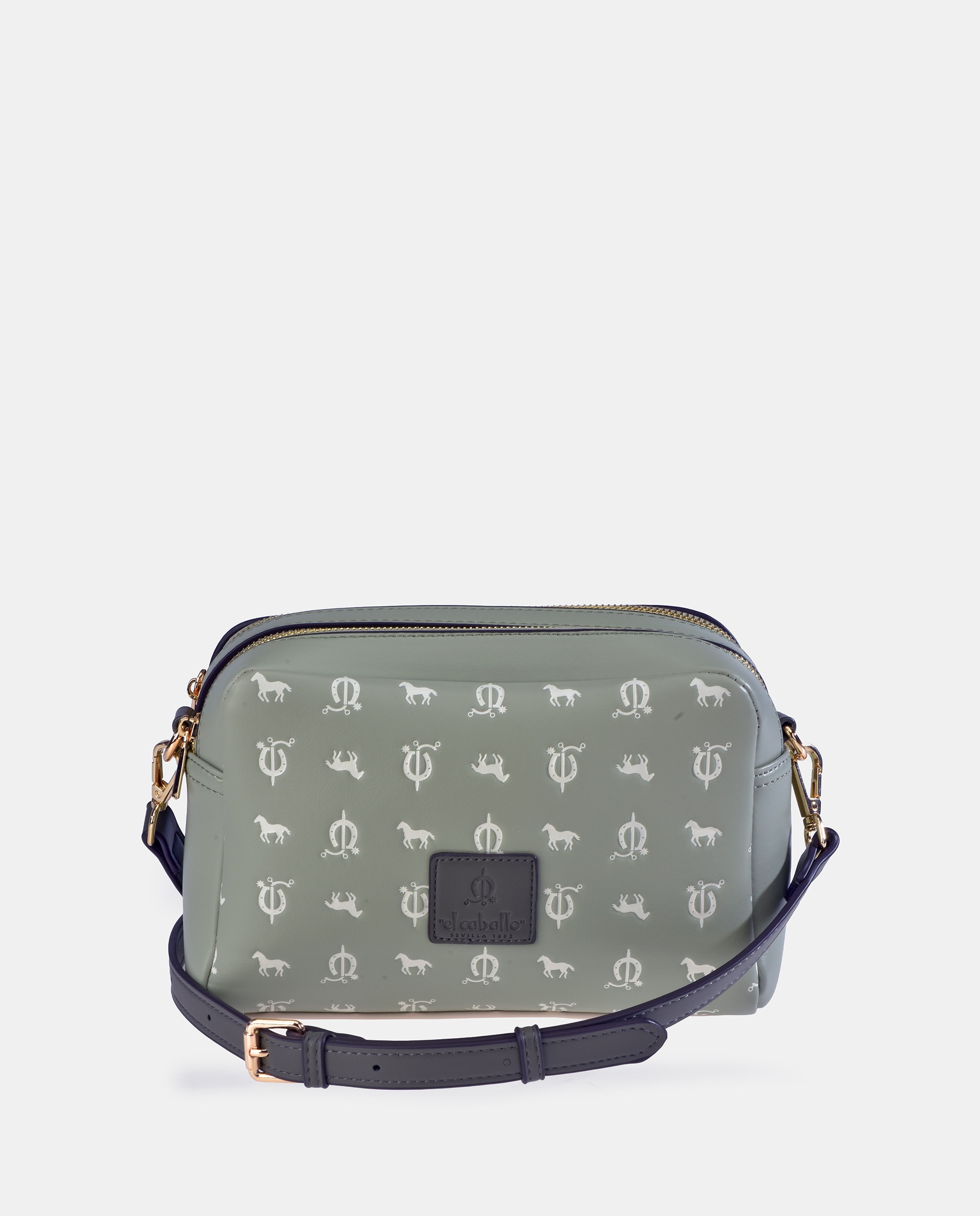 Imagem 0 de Mala Crossbody em PU com Efeito de Logótipo