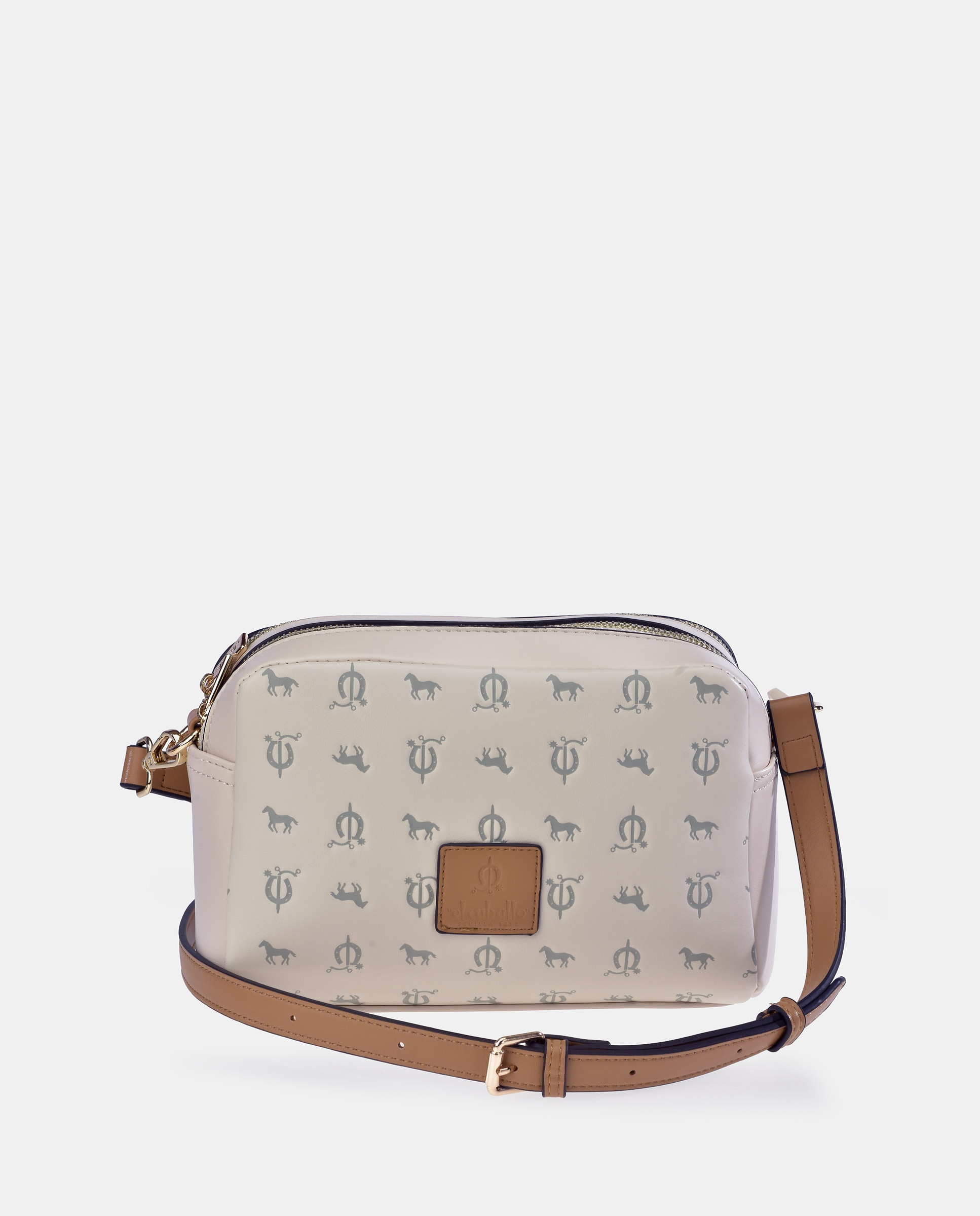 Imagem 0 de Mala Crossbody em PU com Efeito de Logótipo