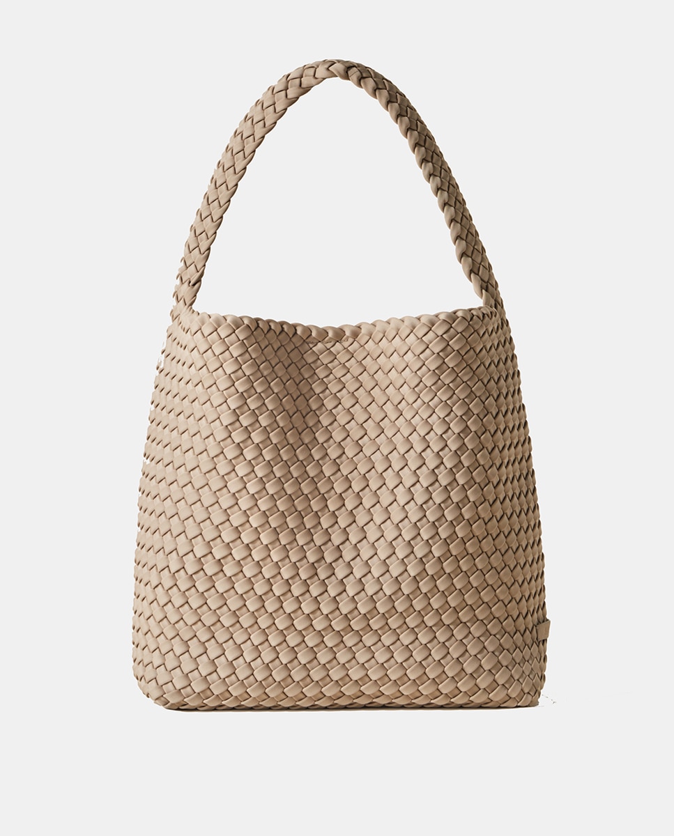 Imagem 0 de Mala Hobo Entrançada Modelo Nomad