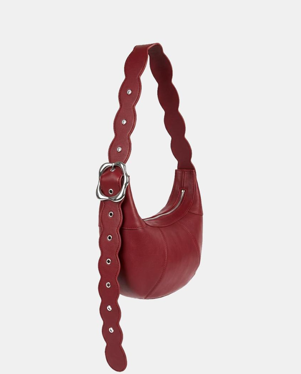 Bolso cruzado regulable modelo MUSA - It's Lava - Rojo Rojo-2