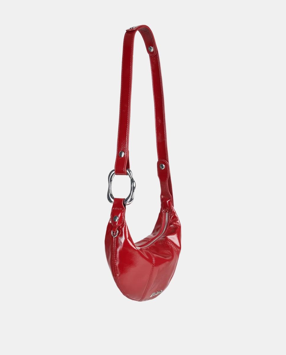 Bolso cruzado regulable modelo MINI MUSA - It's Lava - Rojo Rojo-3
