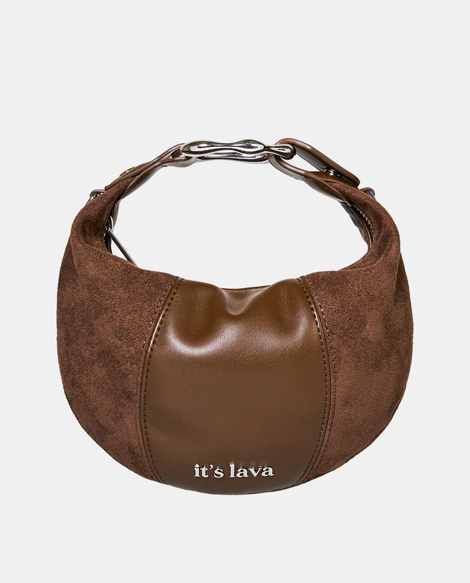 Imagen 0 de Bolso cruzado regulable modelo MINI MUSA Marrón