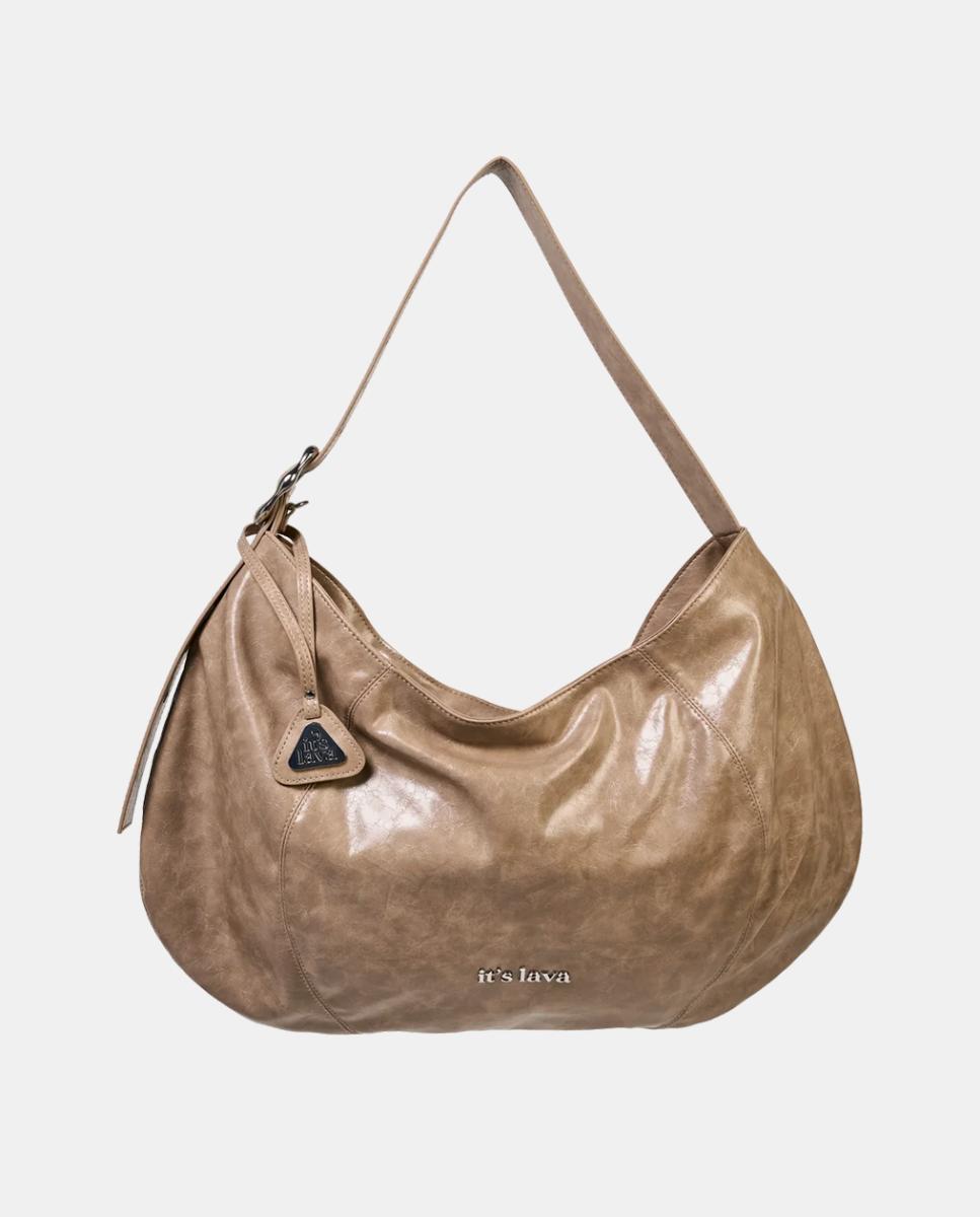 Imagen 0 de Bolso cruzado regulable modelo MAXI MUSA Beige