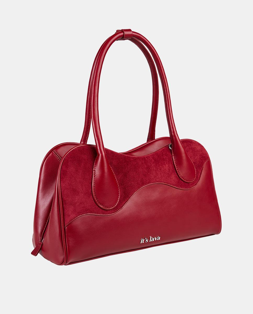 Mala de Ombro Modelo Bailey Vermelho-2