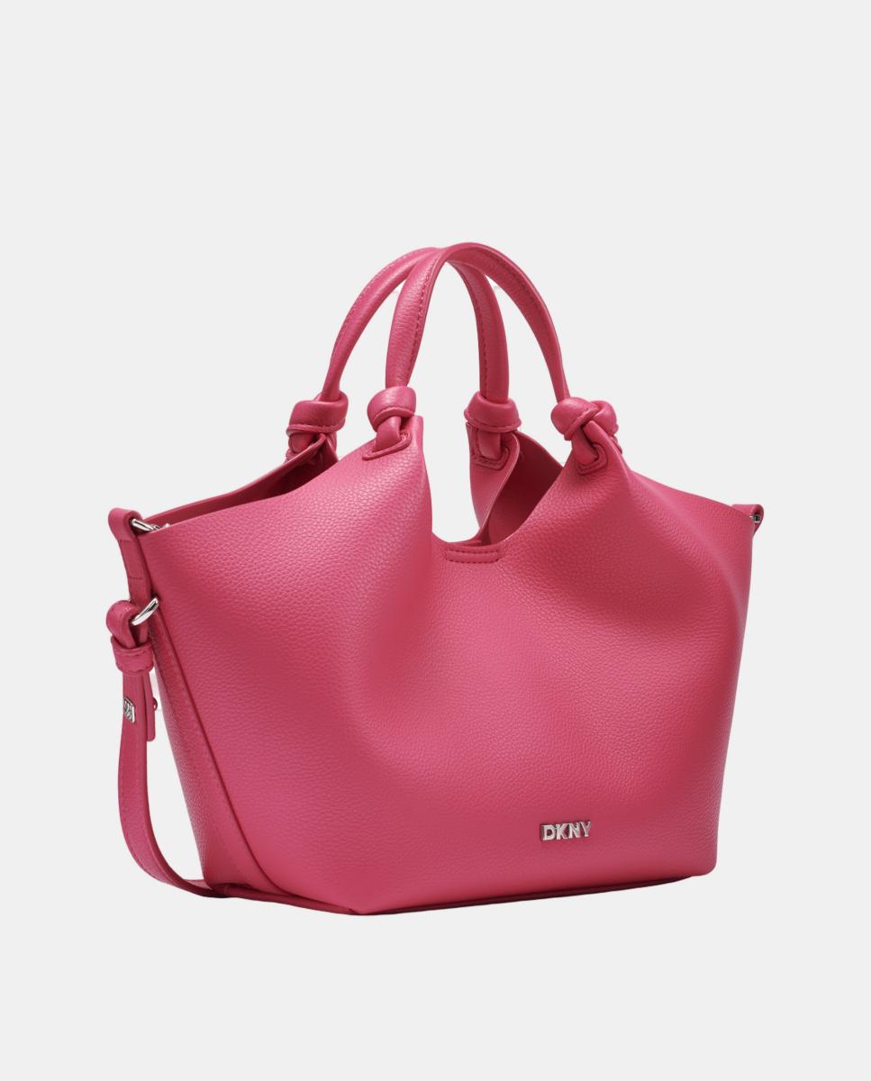 Mala Tipo Tote Paula Pequena Fúcsia-2
