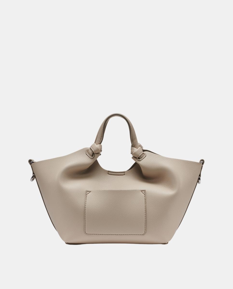 Mala Tipo Tote Paula Pequena Taupe-2