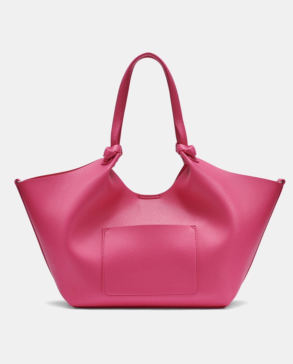 Mala Tipo Tote Paula Média Fúcsia-3