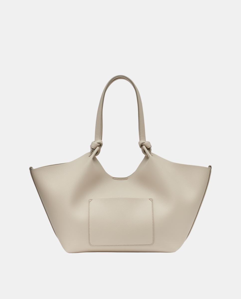 Mala Tipo Tote Paula Média Taupe-2