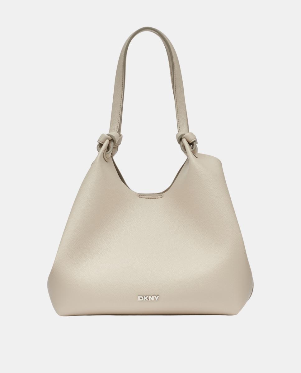 Mala Tipo Tote Paula Média Taupe-5