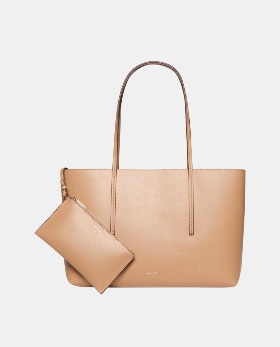Mala Tipo Tote Bege-4