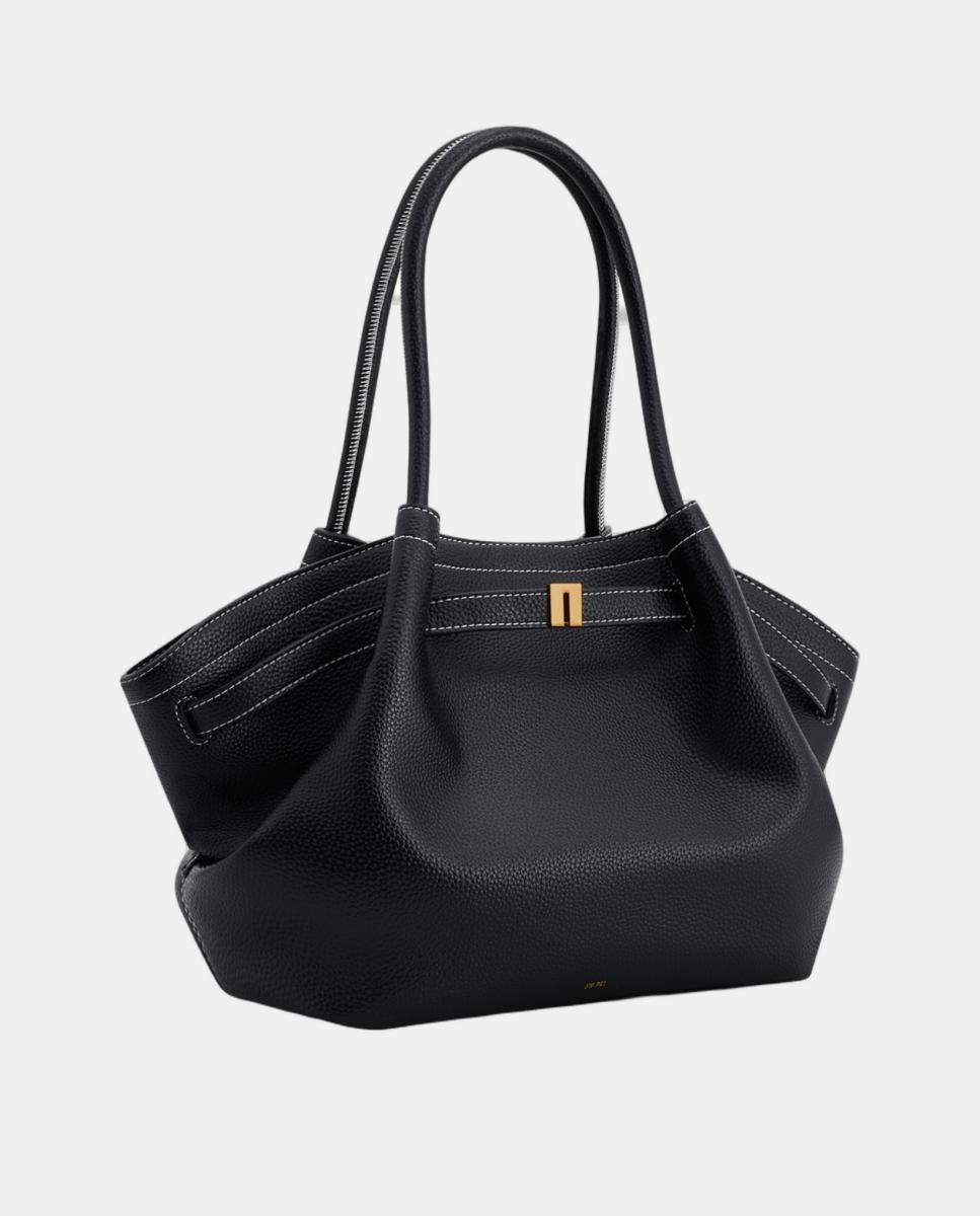 Mala Tipo Tote Média Modelo Hana Preto-2