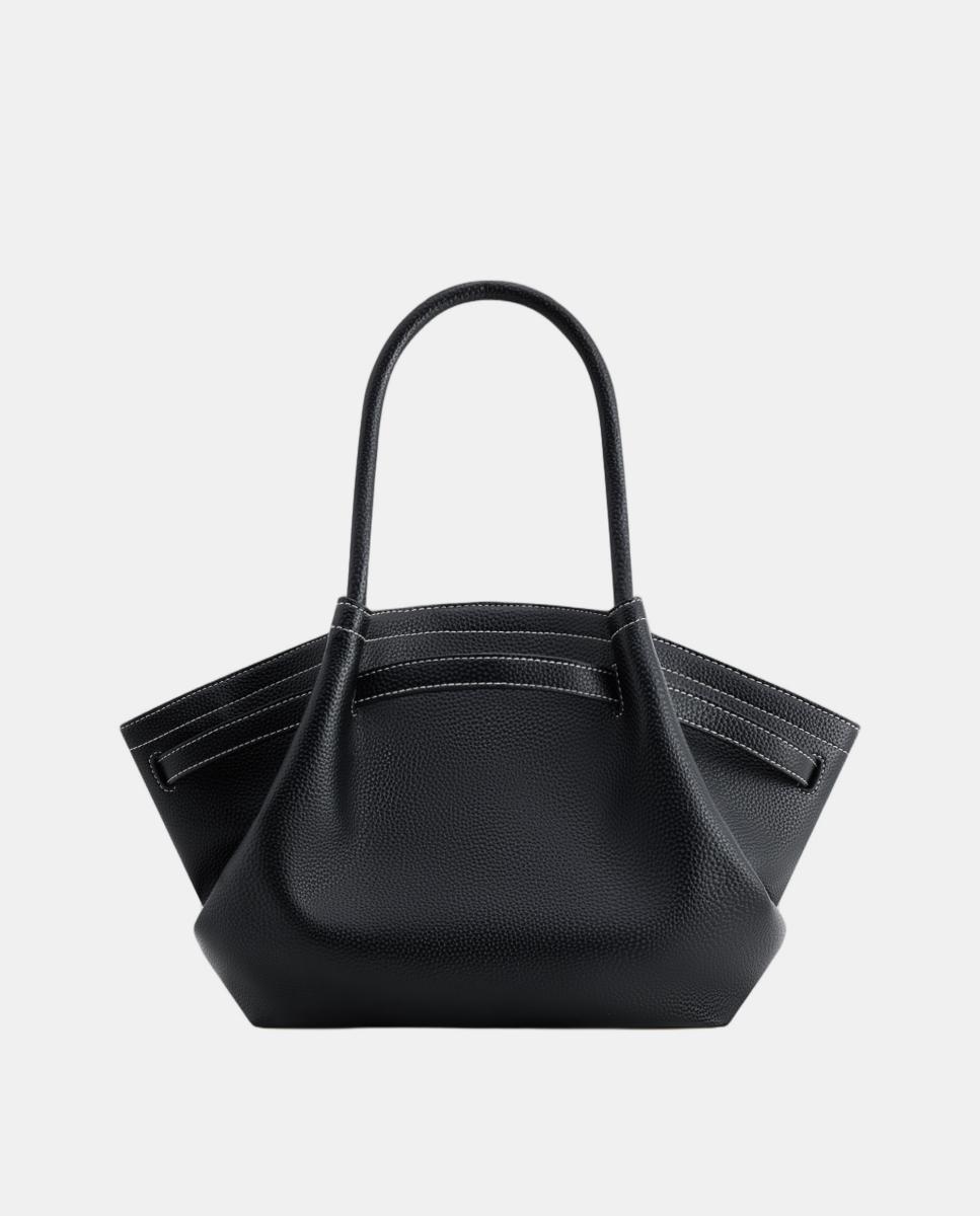 Mala Tipo Tote Média Modelo Hana Preto-3