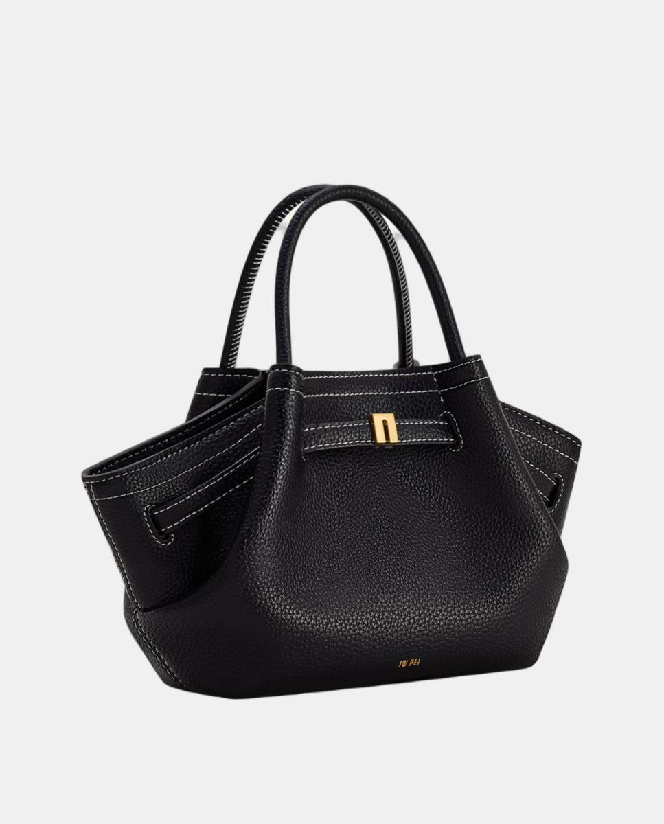 Mala Tipo Tote Mini Modelo Hana Preto-2