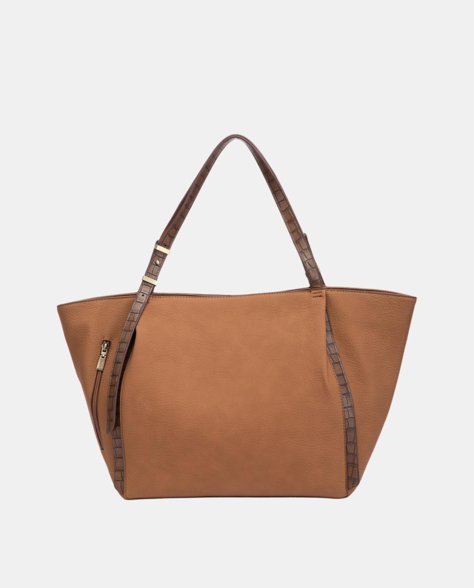 Mala Shopper em Materiais Reciclados Preto-3