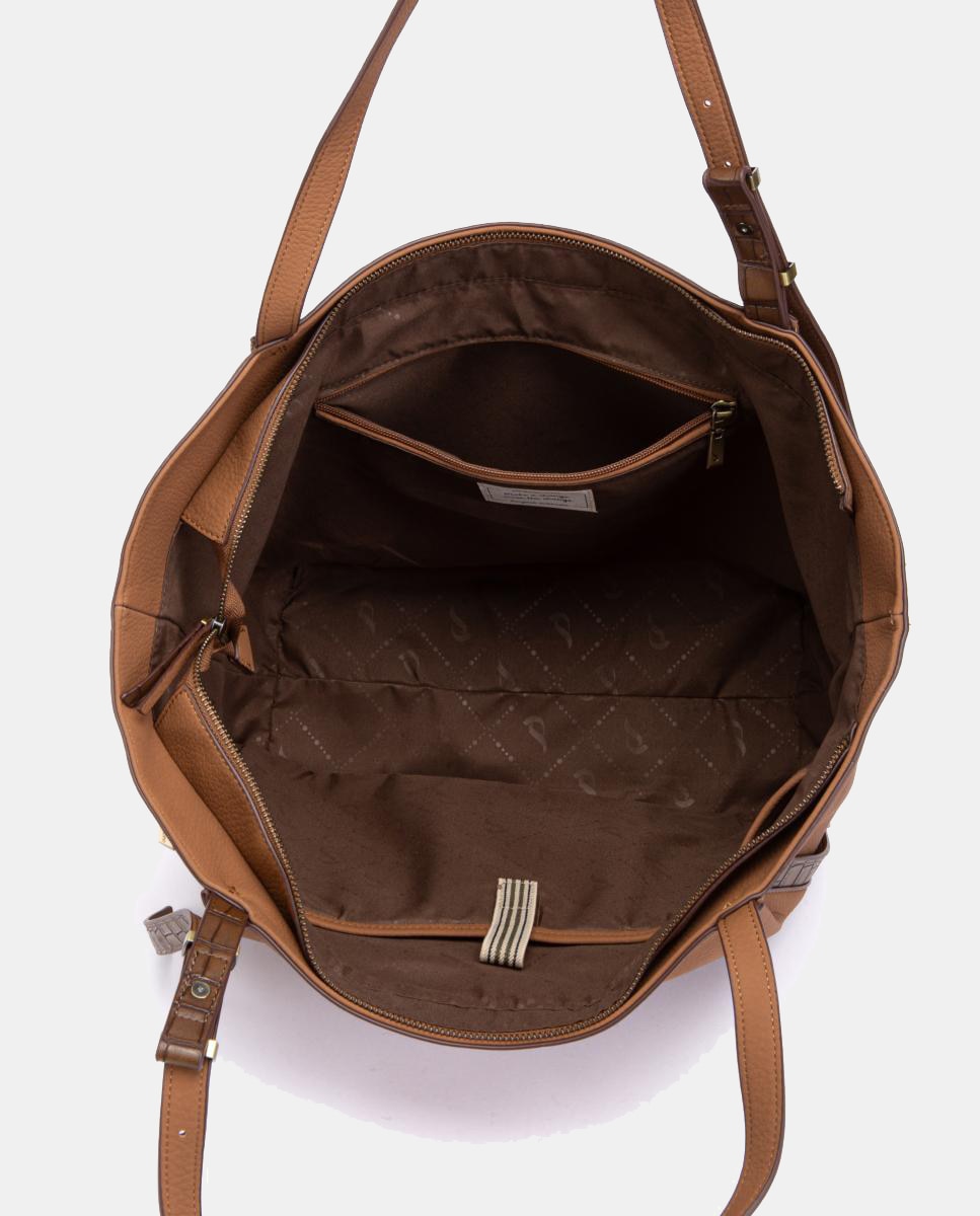Mala Shopper em Materiais Reciclados Preto-5