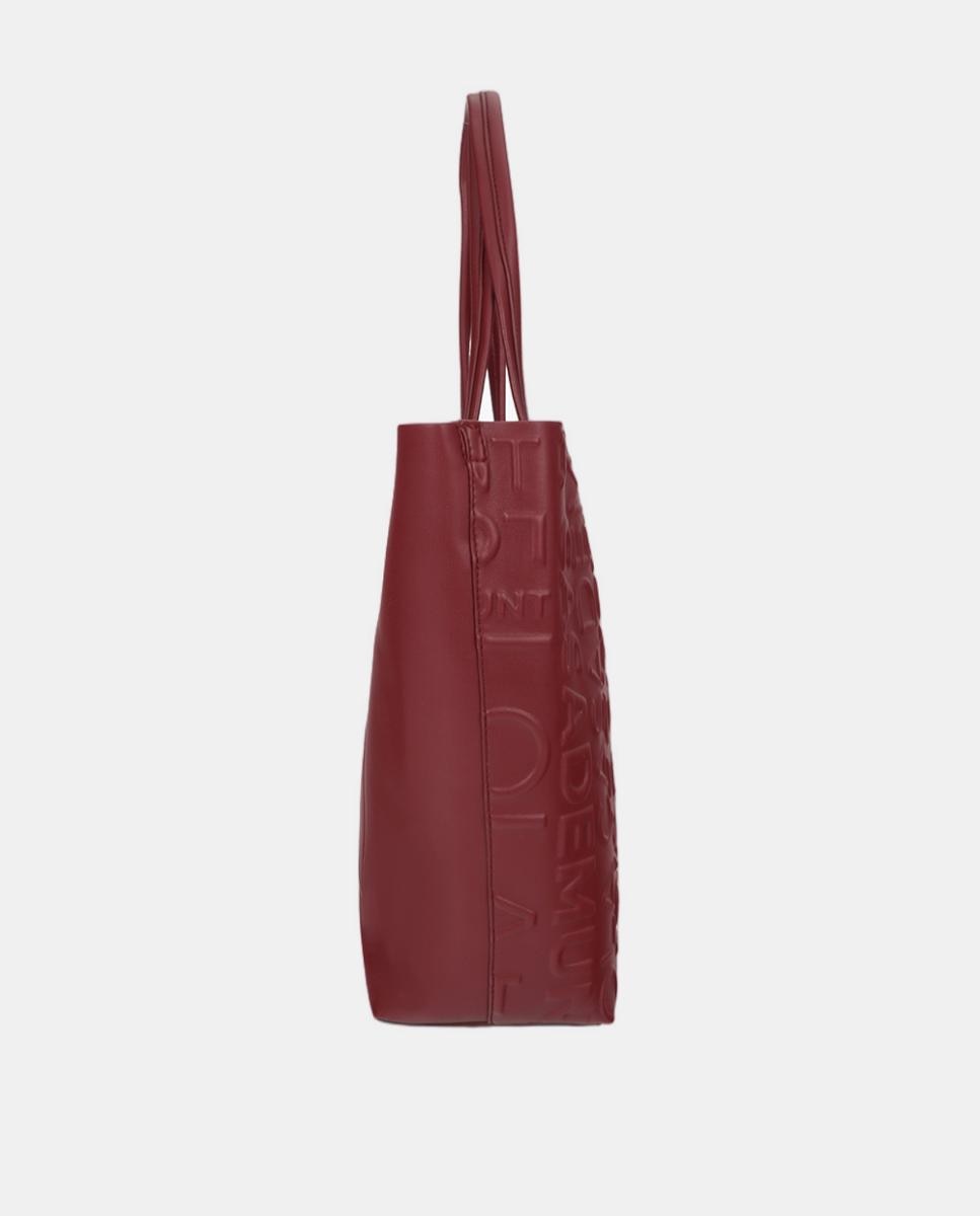 Shopper básico monograma - Lola Casademunt - Burdeos Burdeos-3