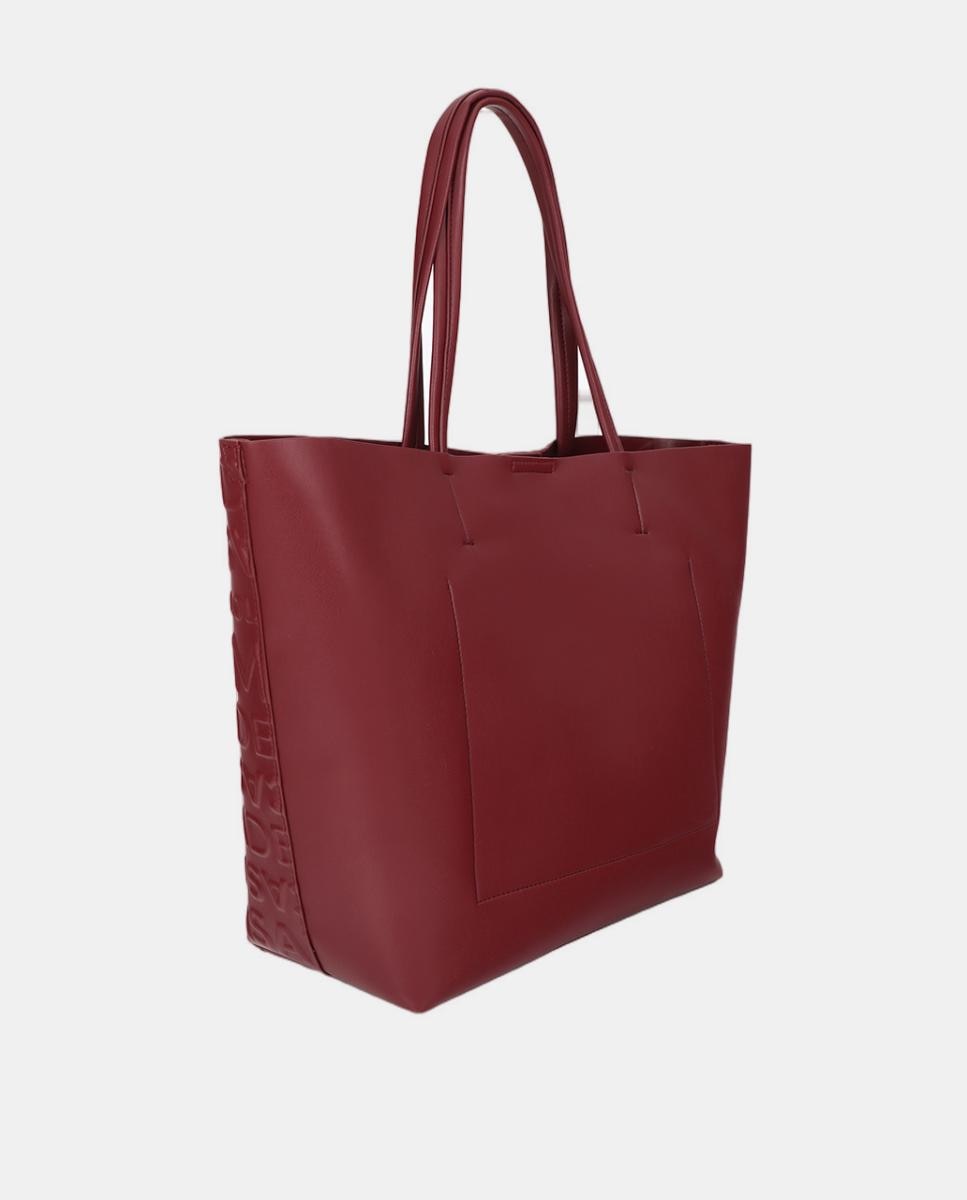 Shopper básico monograma - Lola Casademunt - Burdeos Burdeos-4