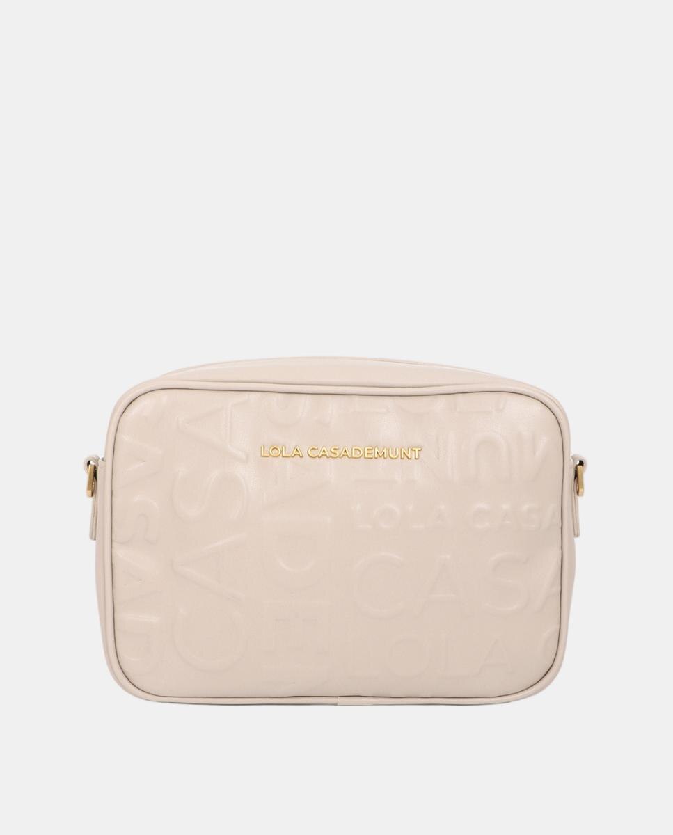 Bolso bandolera básico - Lola Casademunt - Crema Crema-1