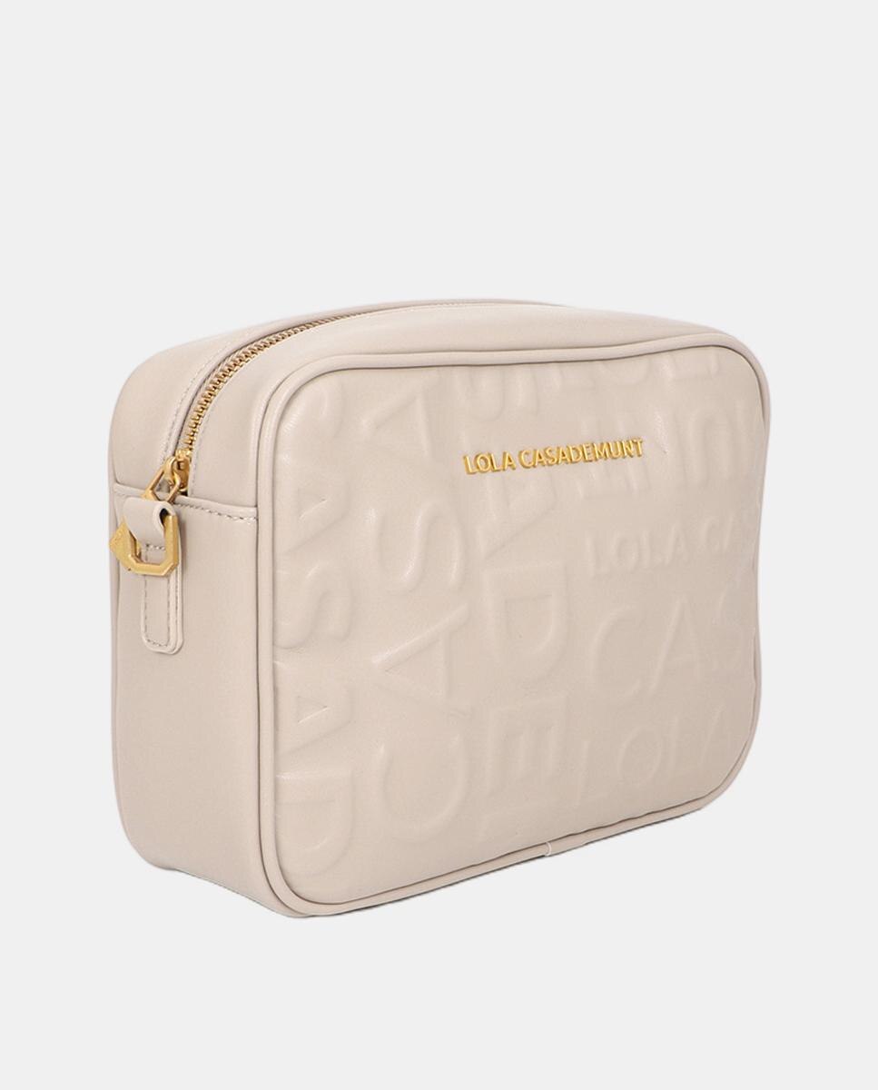 Bolso bandolera básico - Lola Casademunt - Crema Crema-2