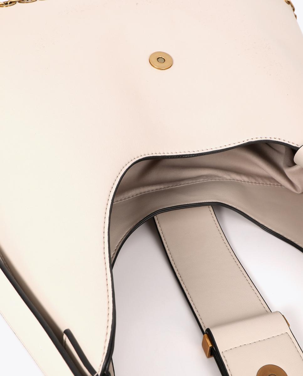 Mala Hobo com Ilhoses Creme-4
