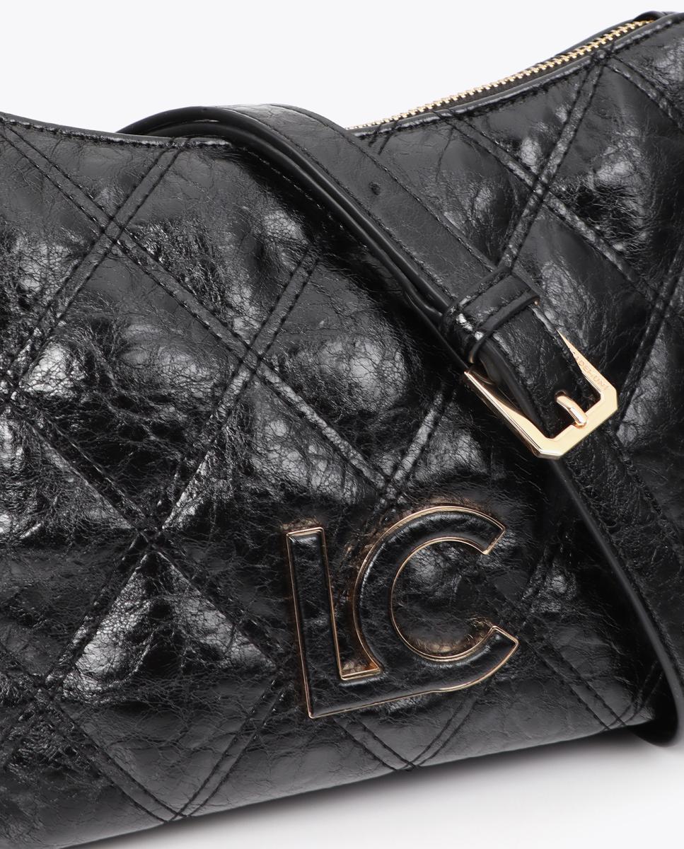 Bandolera acolchada - Lola Casademunt - Negro Negro-5