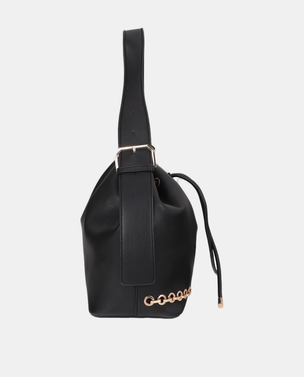 Mala Bucket com Ilhoses Preto-3