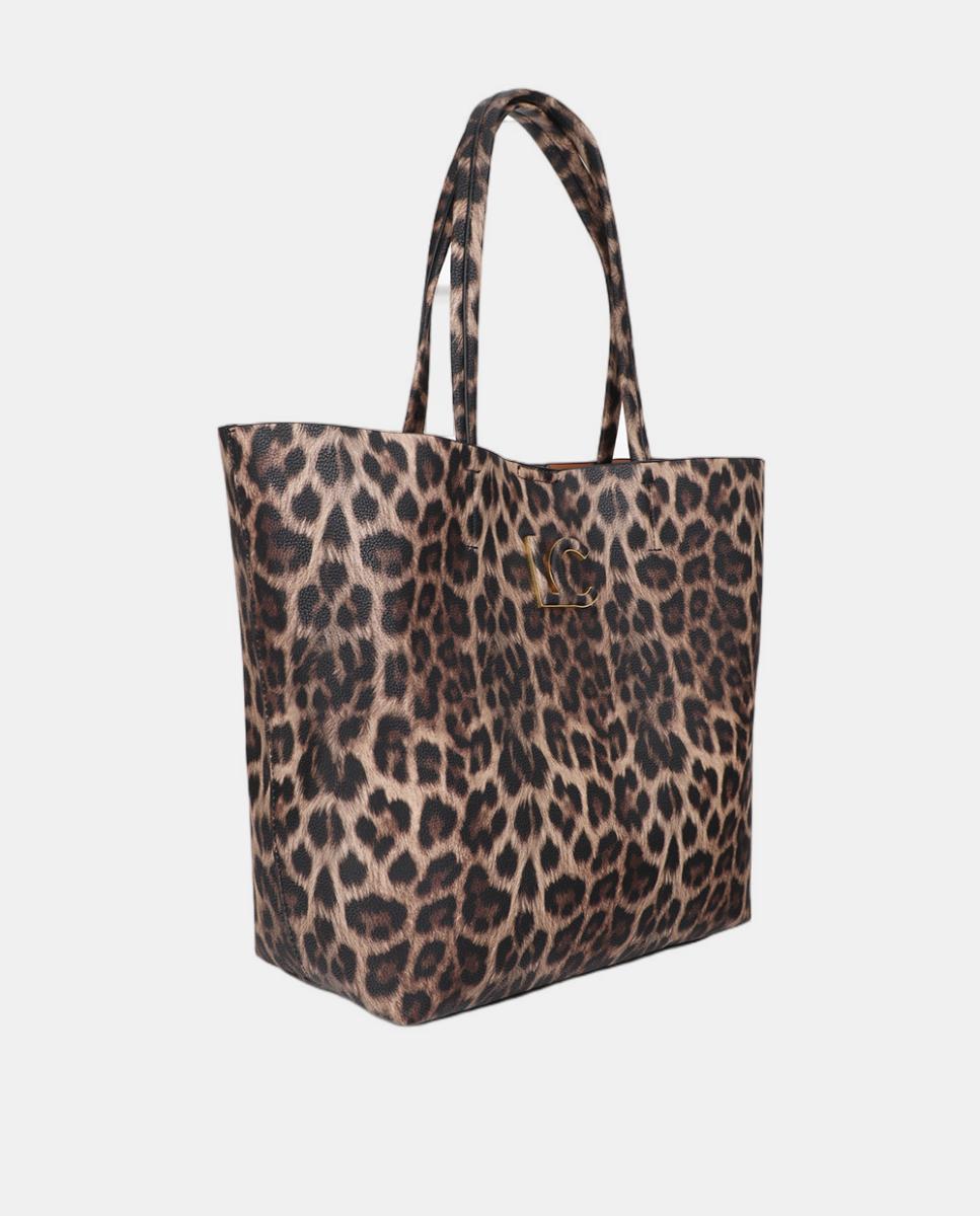 Mala Shopper Básica Castanho-2