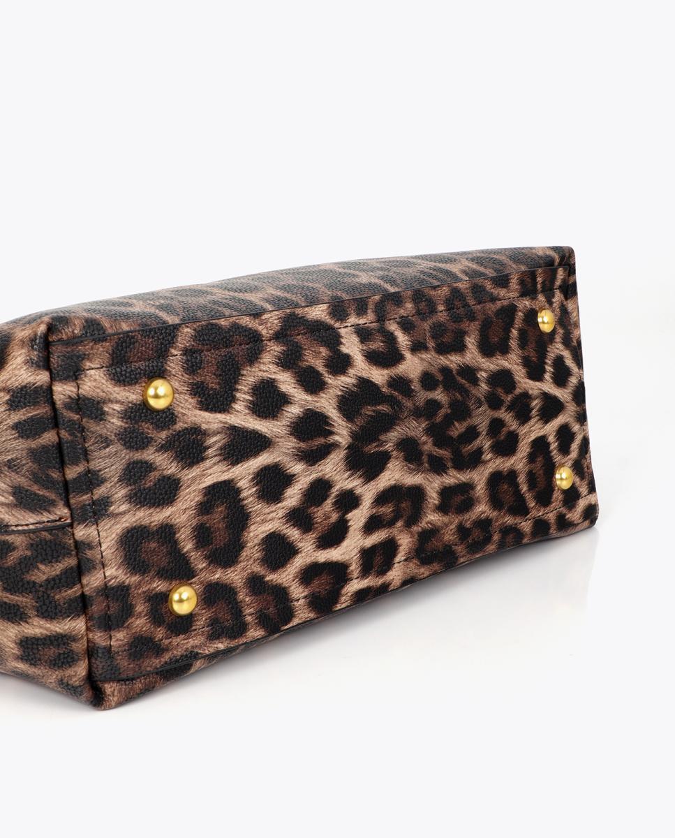 Mala Shopper Básica Castanho-7