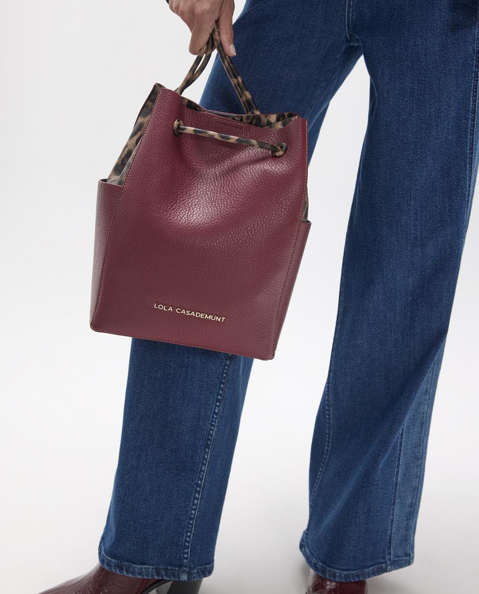 Mala Shopper Bicolor Vermelho-8