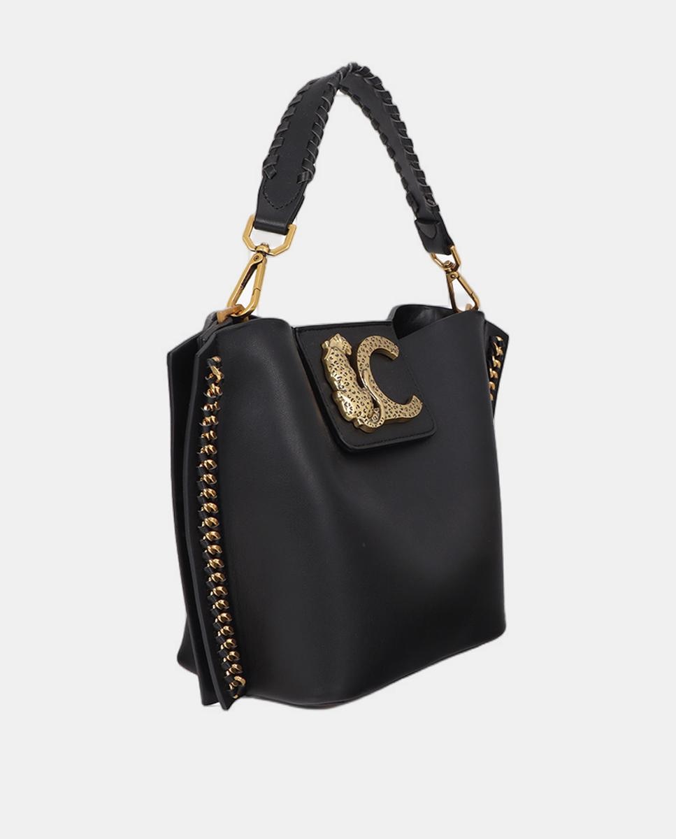 Imagen 2 de Bolso cruzado con detalle de cadena - Lola Casademunt - Negro Negro