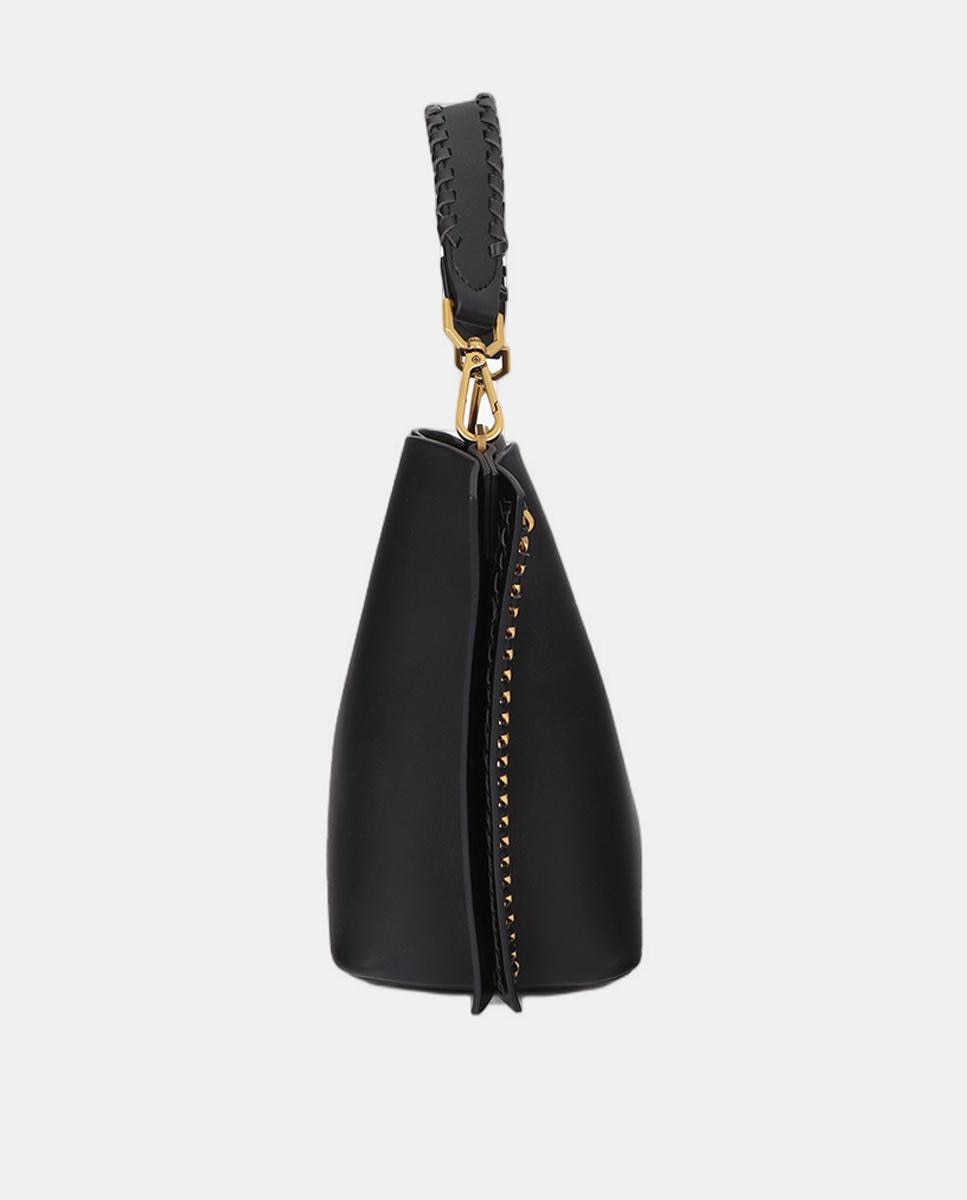 Imagen 3 de Bolso cruzado con detalle de cadena - Lola Casademunt - Negro Negro