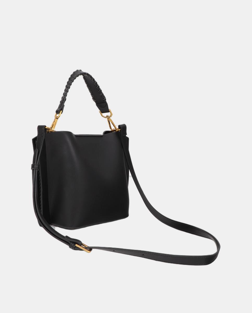 Imagen 4 de Bolso cruzado con detalle de cadena - Lola Casademunt - Negro Negro