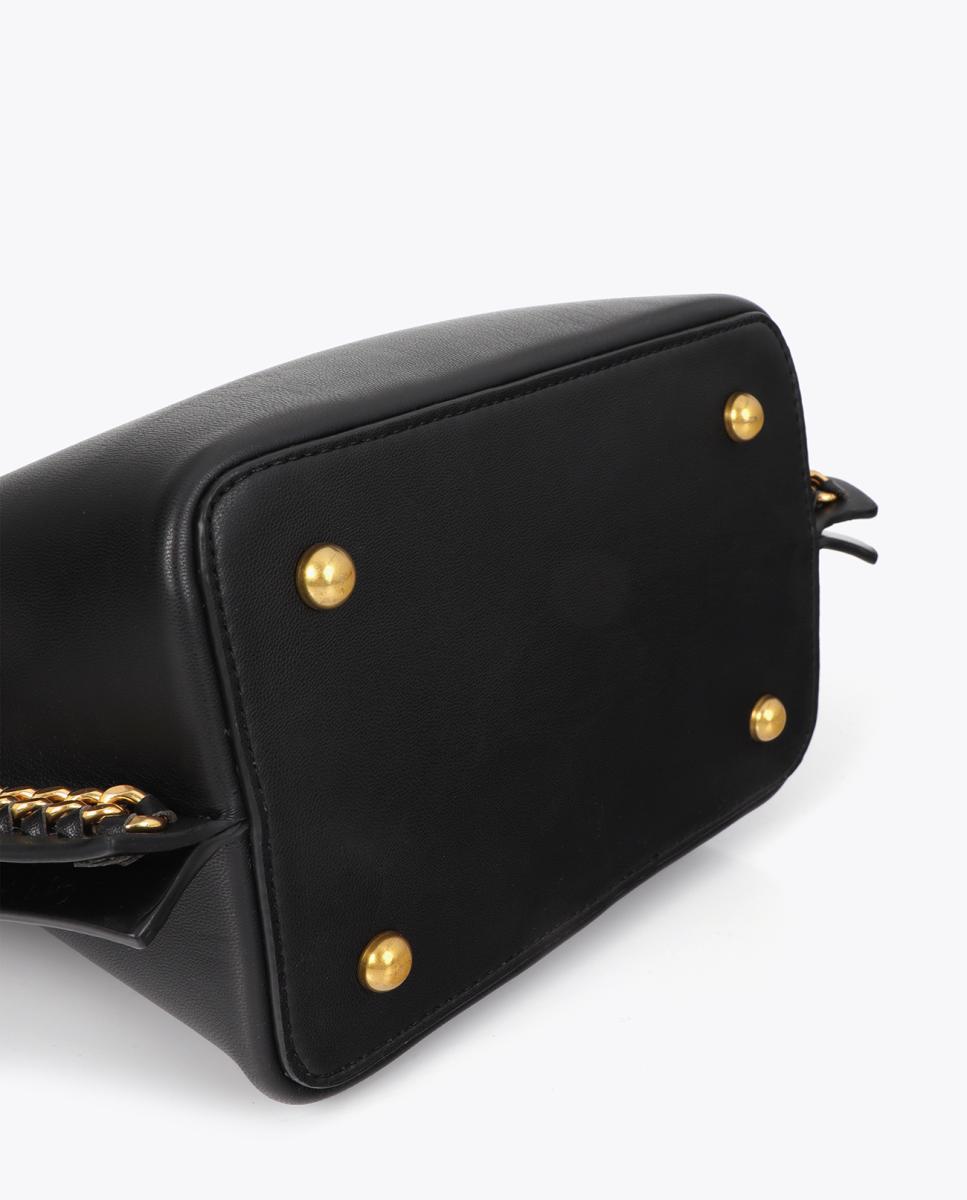 Imagen 6 de Bolso cruzado con detalle de cadena - Lola Casademunt - Negro Negro